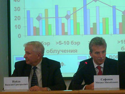 Найда В.Г., Сафонов М.М. (слева направо)